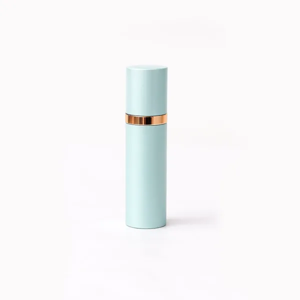 light pastel blue 10ml Magnetic Cap Premium Atomizer With Thermal Case